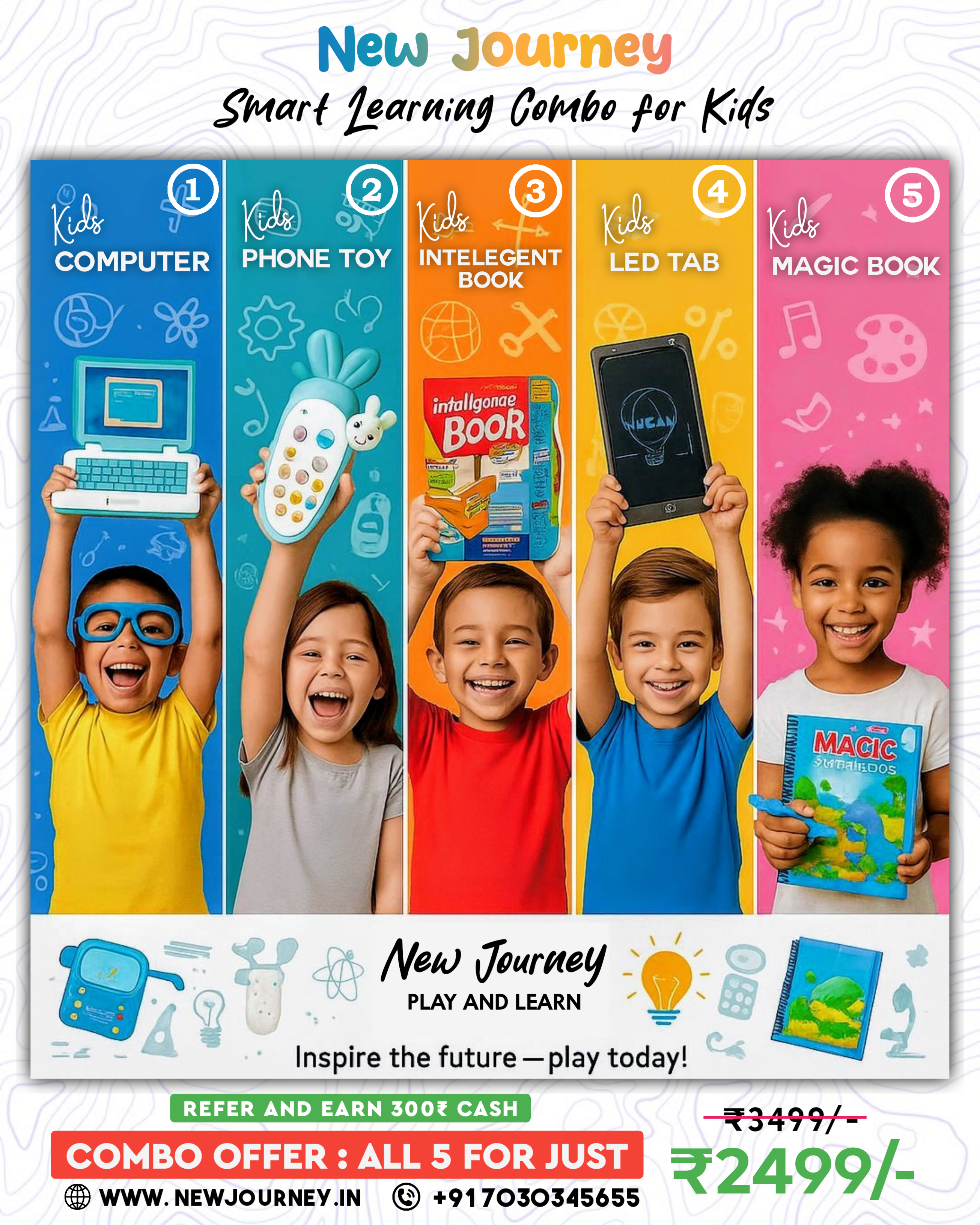 Kids Learning Combo 1 to 7 year
