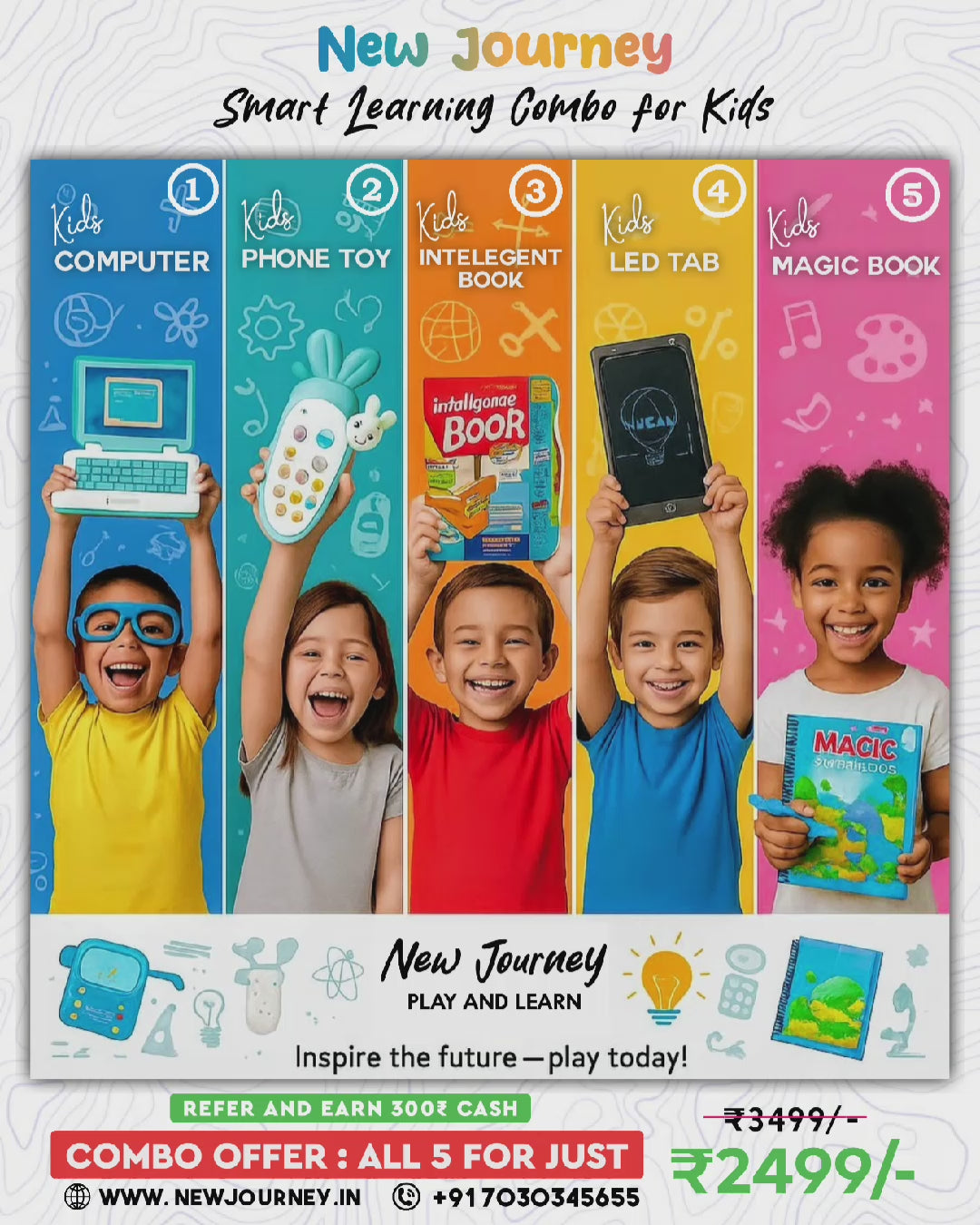 Load video: smart learning combo for kids